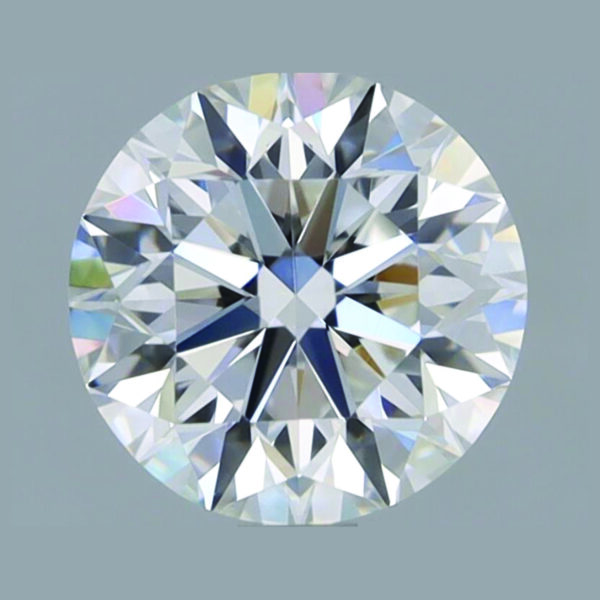 0.50 Carat Round Loose Diamond, F, VS1, Very Good, GIA Certified